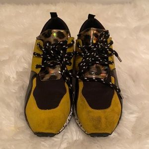 Steve Madden’s Cliff Animal sneakers